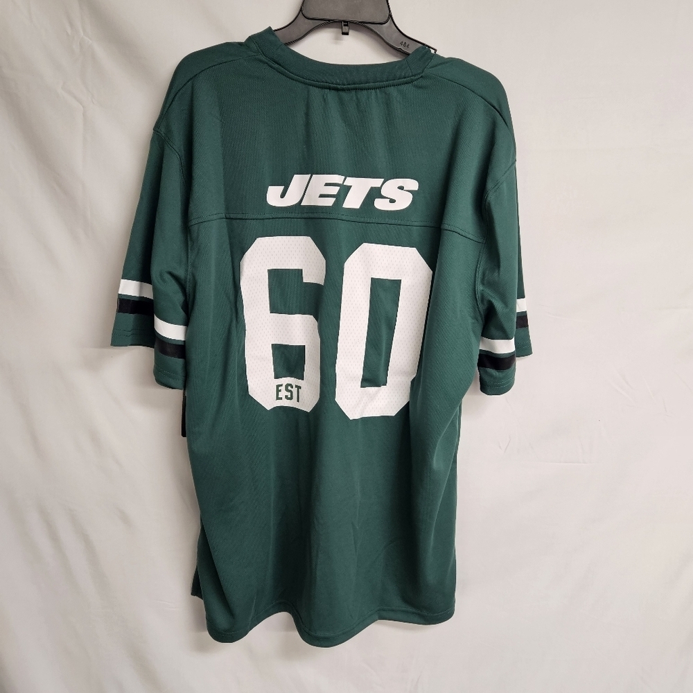 NFL Team Apparel Ultra Game Women's Jets Green Jersey Size 1X 60 Anniversary - Picture 2 of 8